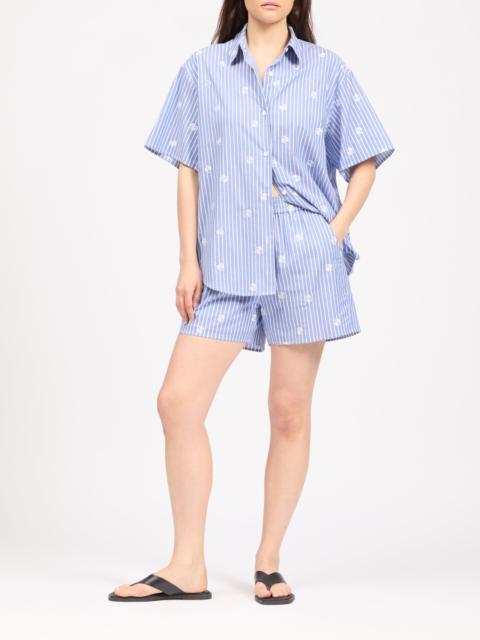 rag & bone Ella Embroidered Poplin Shirt