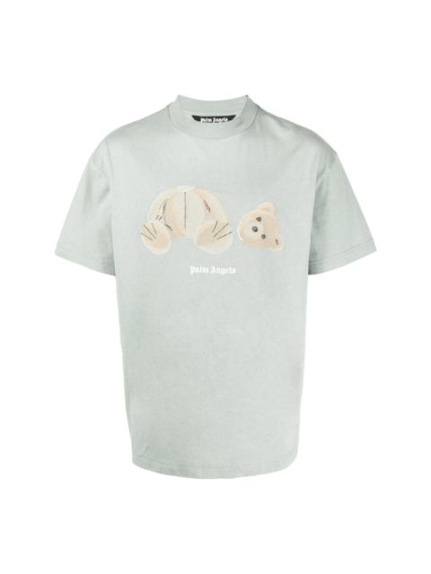 Teddy Bear logo-print crew-neck T-shirt