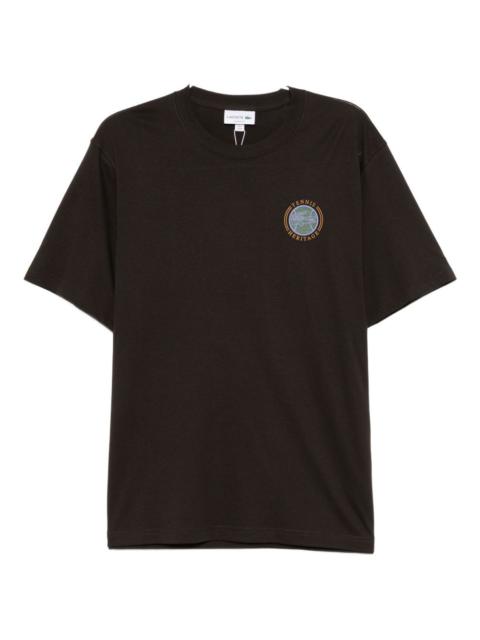 LACOSTE printed jersey T-shirt