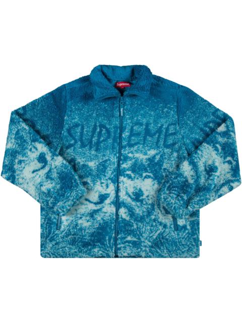 Supreme Supreme Wolf Fleece Jacket 'Teal'