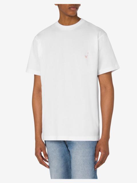 Moschino T-SHIRT GOOSE EMBROIDERY