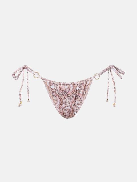 BANANHOT Enzo paisley bikini bottoms