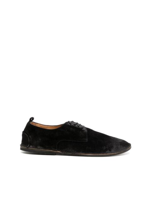Marsèll round-toe suede lace-up shoes