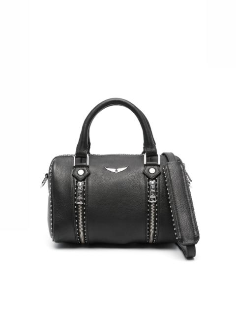 Zadig & Voltaire small logo leather tote bag