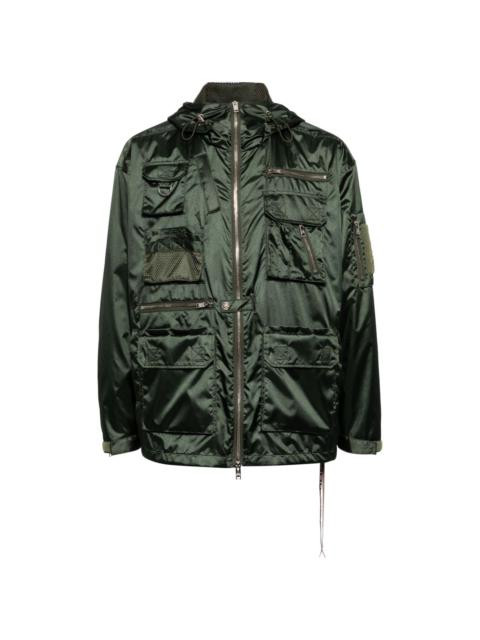 mastermind JAPAN hooded military jacket