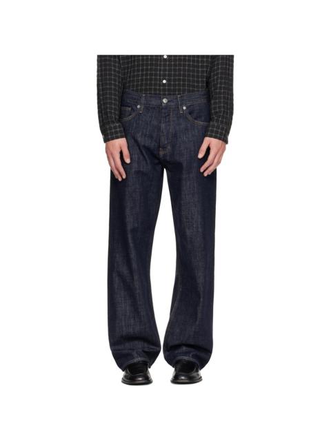 SUNFLOWER Blue Loose Jeans