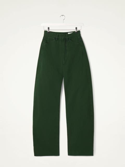 Lemaire HIGH WAISTED CURVED PANTS