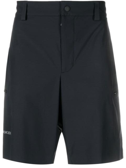 Moncler Grenoble logo-print wide shorts