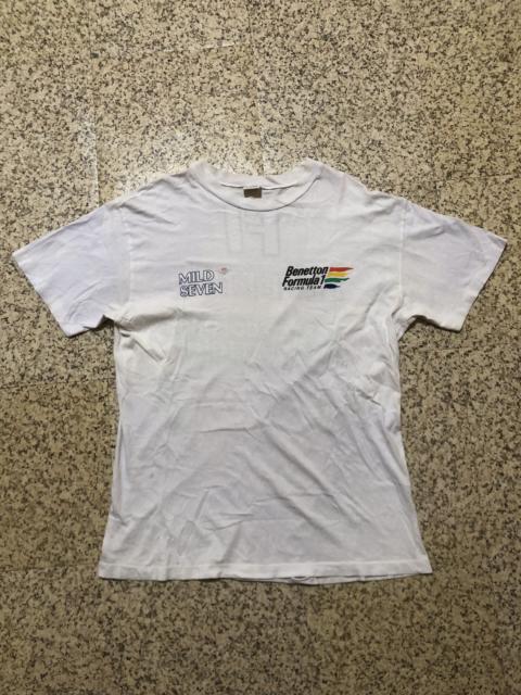 Other brands United Colors Of Benetton - Vintage 90s Benetton Formula 1 Racing Team T-Shirt RARE