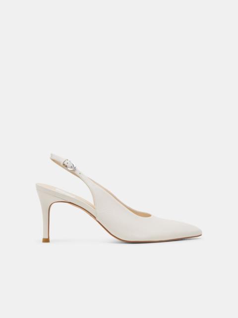 dolce vita ELASI HEELS WHITE LEATHER