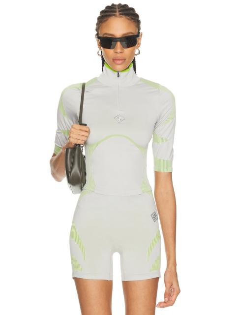 CASABLANCA Seamless 1/4 Zip Top