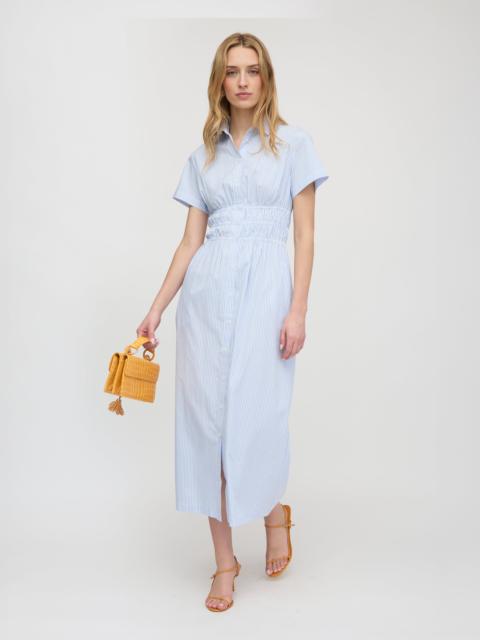Hill House Home The Jamie Nap Dress - Blue/White Stripe