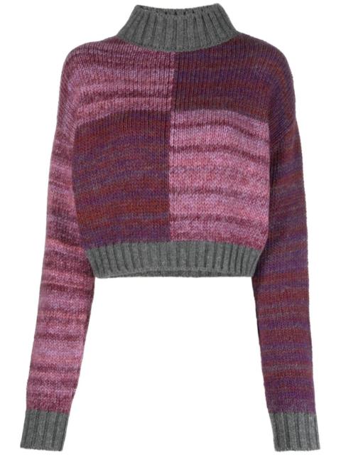 DESTREE Damien mÃ©lange-effect knitted jumper