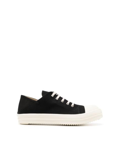 Rick Owens lace-up canvas sneakers