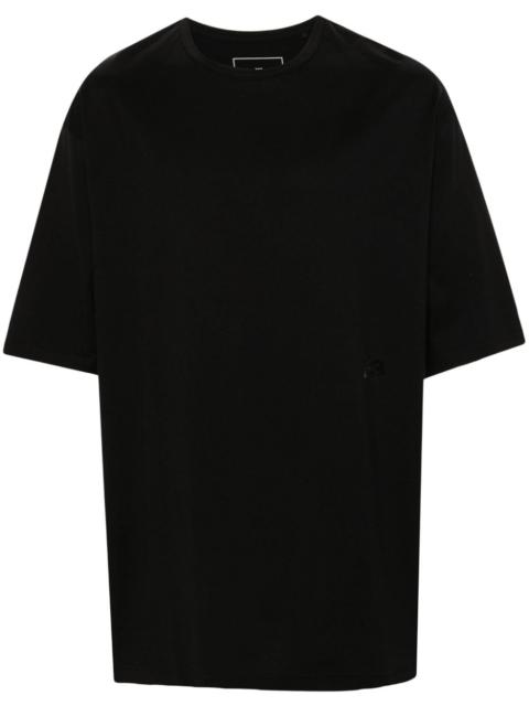 Y-3 logo-appliquÃ© cotton T-shirt