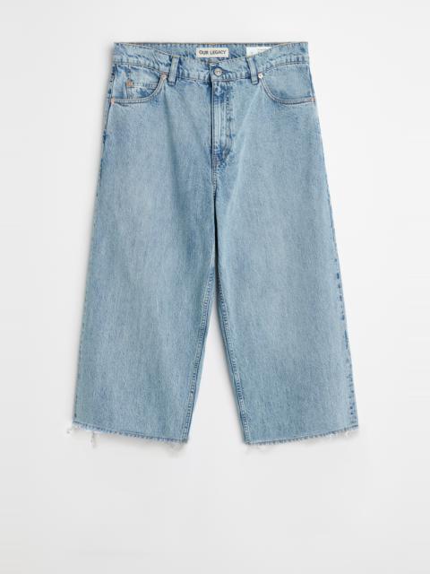 Half Cut Rider Wash Denim