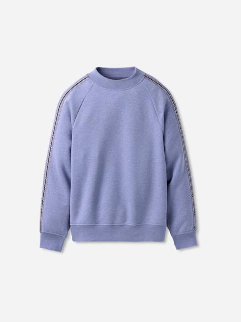 UGG ® Men's Tasman Crewneck Cotton Blend Tops in Dusted Iris Heather