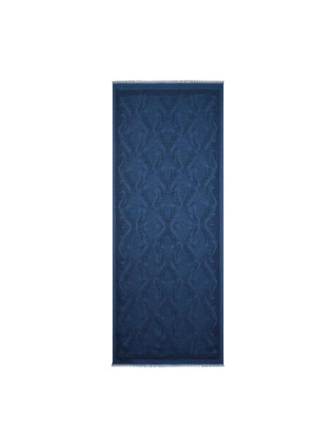 Etro jacquard paisley-motif scarf