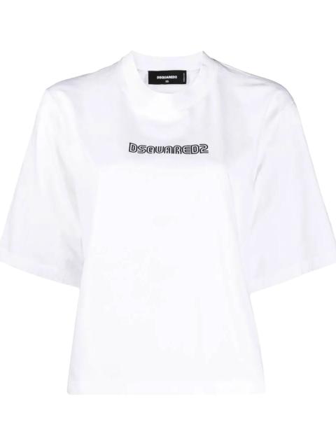 DSQUARED2 Logo Graphic T-shirt "White" S72GD0392 S22427 100