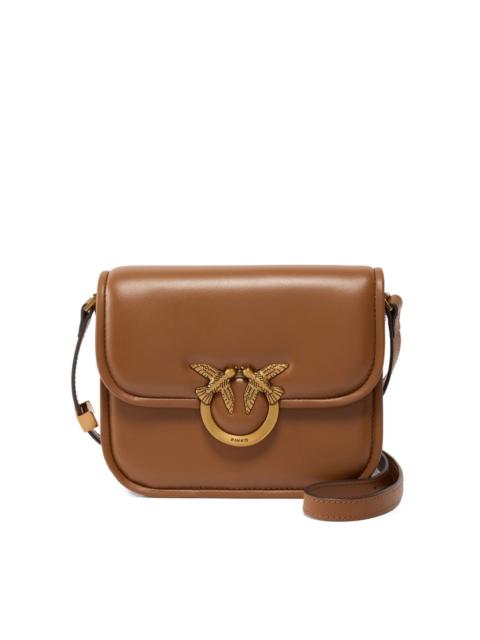 PINKO small bird antique-gold satchel
