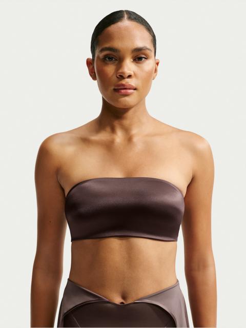 Nike NikeSKIMS Satin Shine Women's Convertible Bandeau Bra