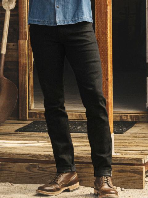 HIROSHI KATO The Pen Slim - Black Raw 10.5oz Selvedge