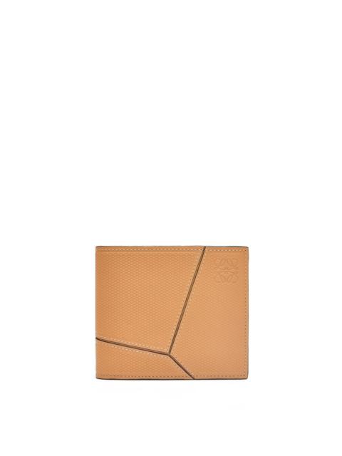 Loewe Puzzle bifold wallet in diamond calfskin