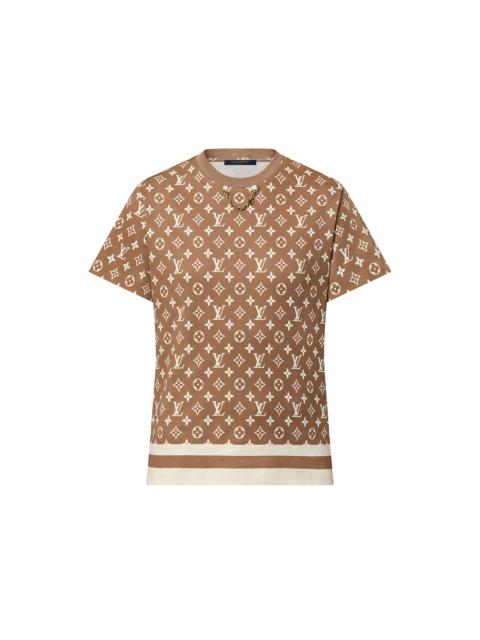 Louis Vuitton Stripe Accent Monogram T-Shirt