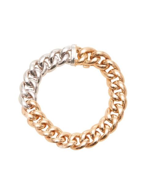 GABRIELA HEARST 18k Solid White and Rose Gold Chain Bracelet