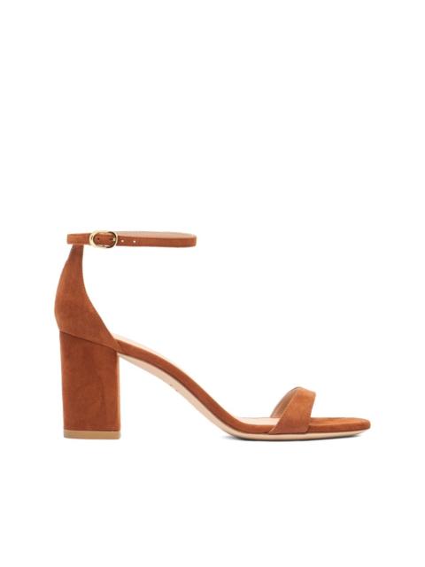 Stuart Weitzman 75mm suede sandals