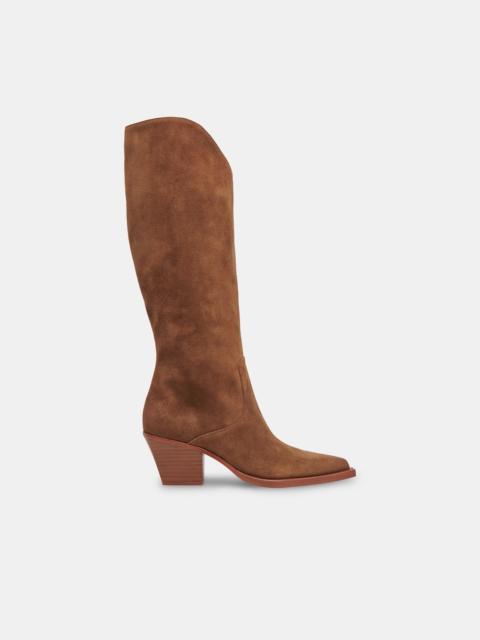 dolce vita RAJ BOOTS BROWN SUEDE