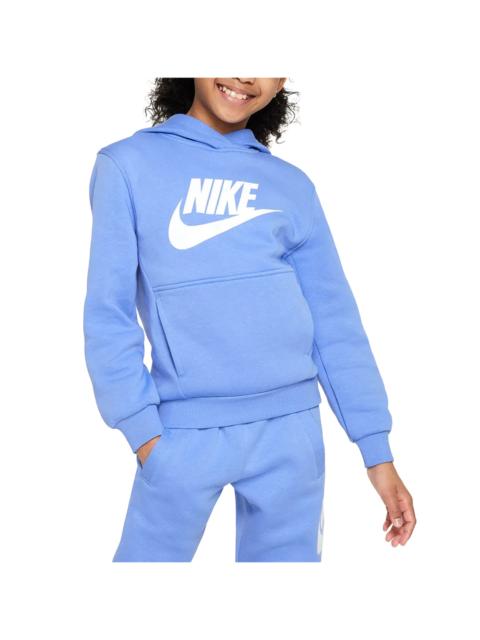 Nike Sportswear Club Fleece Hoodie GS "Polar / White" FD2988 450