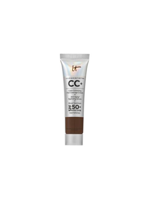 IT Cosmetics CC+ Cream Full-Coverage Foundation with SPF 50+ Travel Size