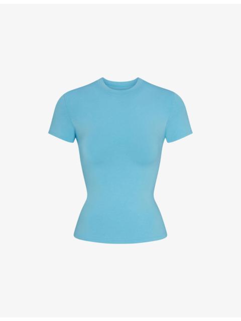 SKIMS Slim-Fit Cotton-Jersey T-Shirt