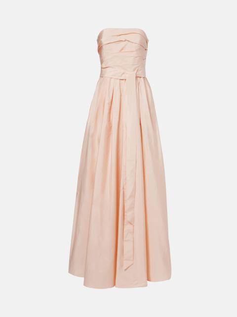 Max Mara Elegante Quinoa belted gown
