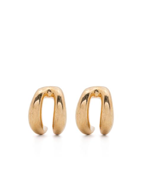 PANCONESI Double Moon earrings
