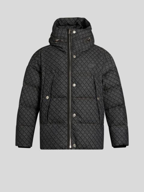 JACQUARD DENIM DOWN JACKET