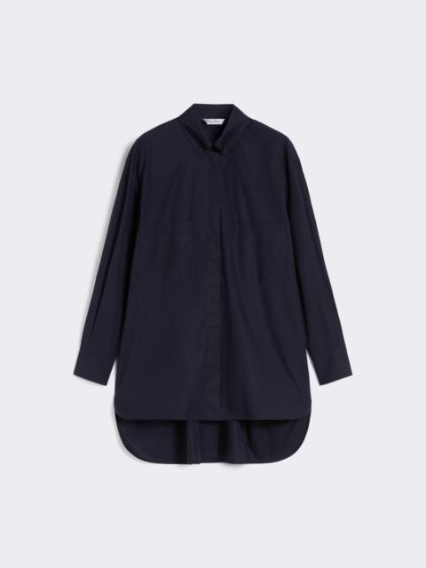 Max Mara MOZART Asymmetrical cotton cloth shirt