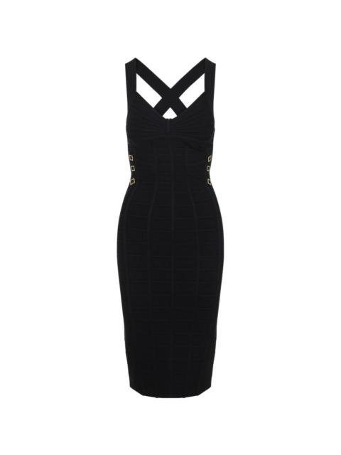 ELISABETTA FRANCHI embellished midi dress