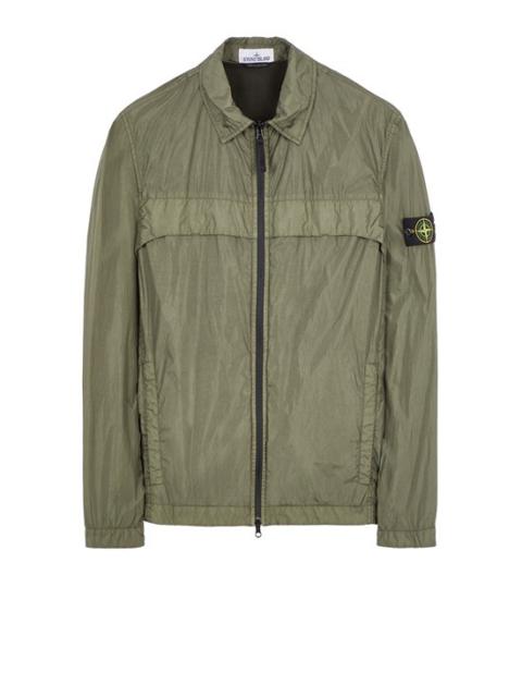 Stone Island 10522 GARMENT DYED CRINKLE REPS R-NY MUSK GREEN
