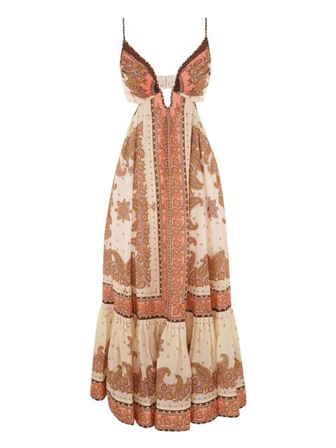 Zimmermann MAXINE PLUNGE MAXI DRESS