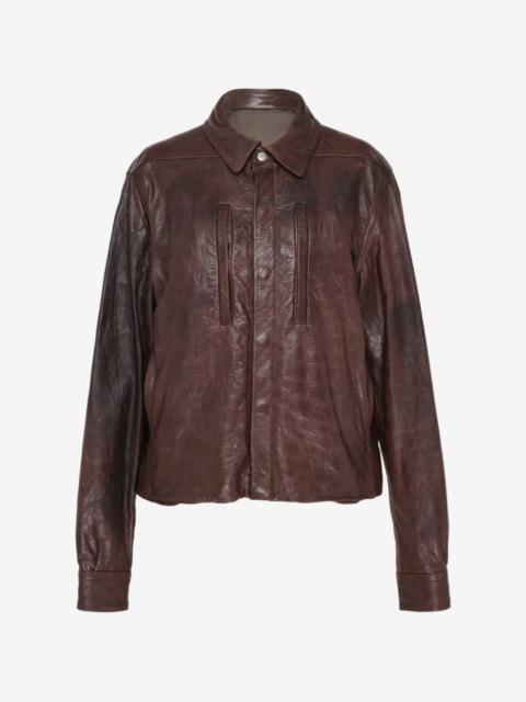Rick Owens Alice leather jacket