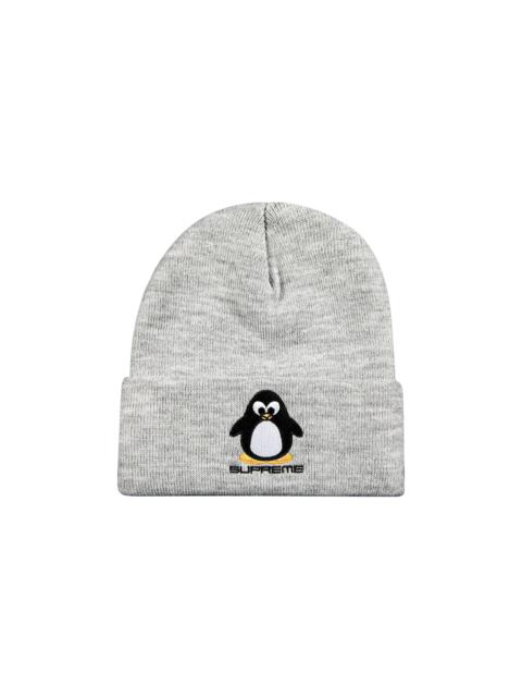 Supreme Penguin Beanie 'Heather Grey'