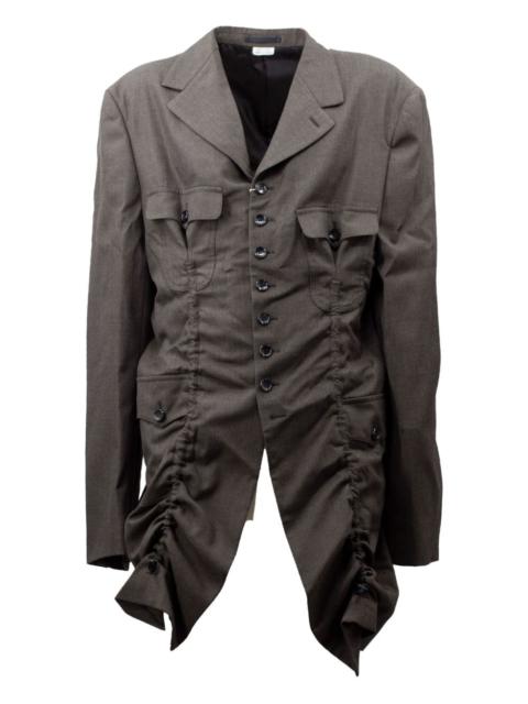 Comme des Garçons Homme Plus ruched jacket