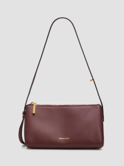 VERONICA BEARD Women's Prism Leather Shoulder Bag - Burgundy