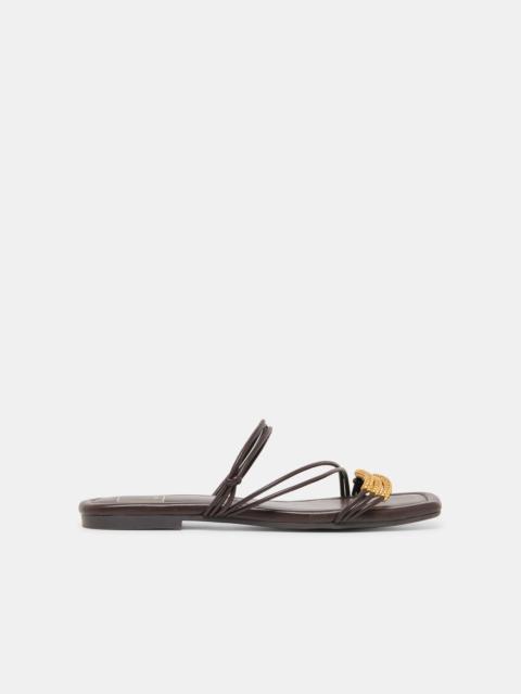 dolce vita LYNDEE BEAD SANDALS ESPRESSO STELLA