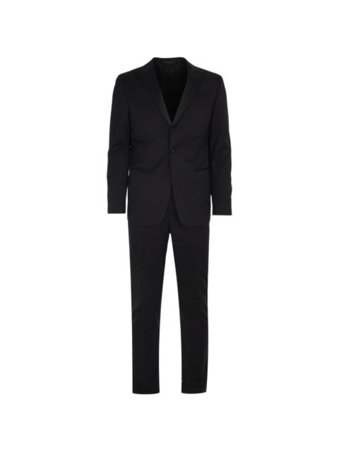 CORNELIANI buttoned wool suit