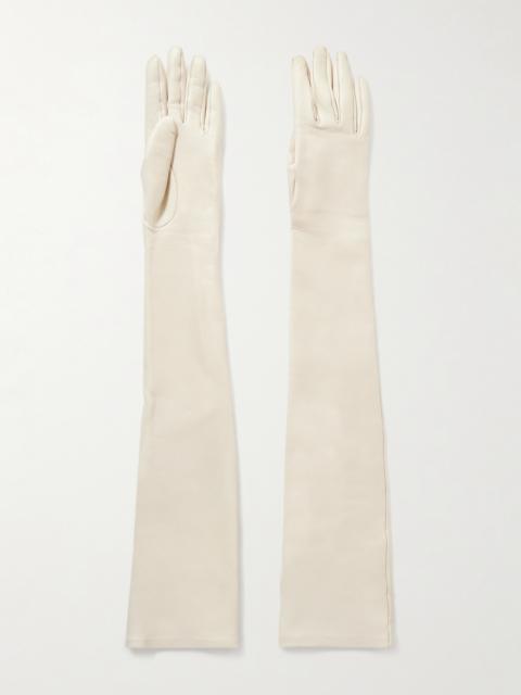 KHAITE Remo Long Leather Gloves
