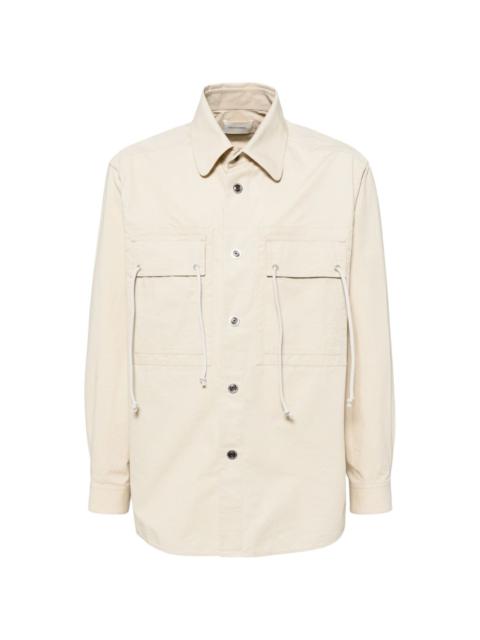 Craig Green flap-pocket poplin shirt