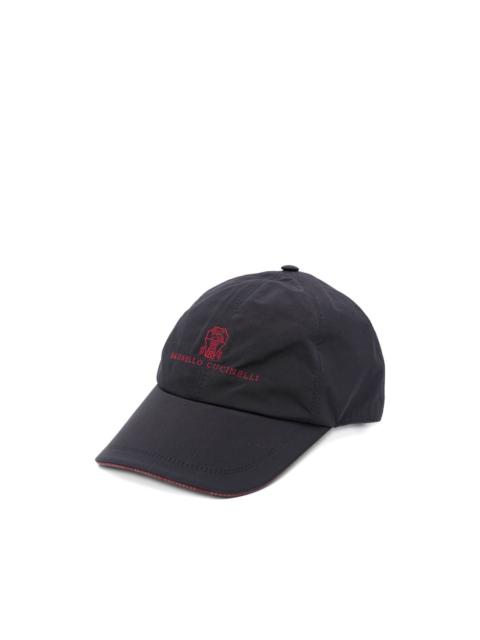 Brunello Cucinelli logo-embroidered baseball cap